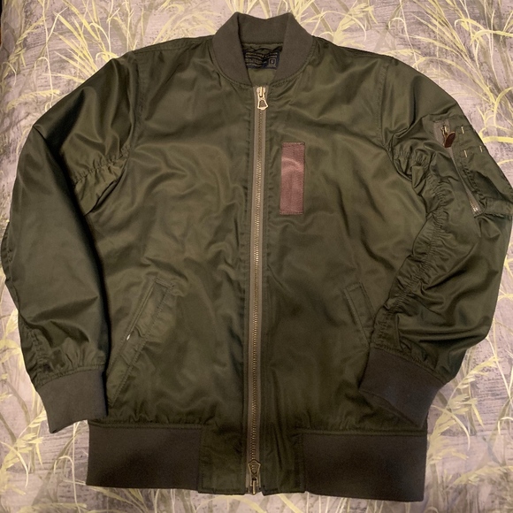 abercrombie deck bomber jacket